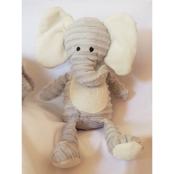 Plush Baby Elephant Lot 5 Chickpea Corduroy Ty Lil Kinz Aurora Gray Stuffed - Picture 9 of 15